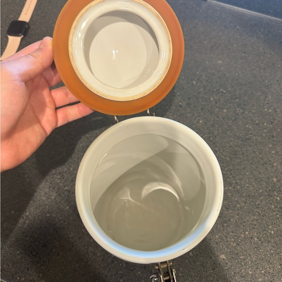 Vintage Starbucks Van Gogh Cafe Terrace at Night Ceramic Coffee Canister - Picture 8 of 8